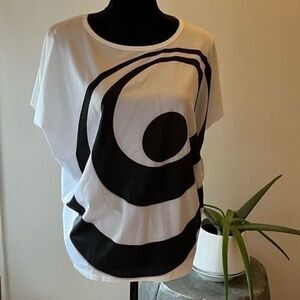 NWOT GO COUTURE Dolman Sleeve Knit Top sz S